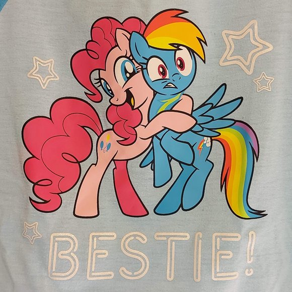 My Little Pony Kids Blue Small Graphic Tee - Picture 2 of 7